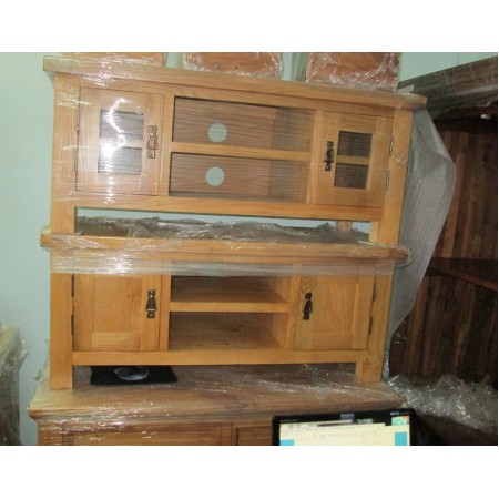 Living Room 03 : Trọn Bộ Phòng Khách Gỗ Sồi - 3 Món